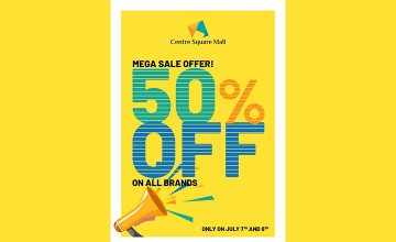 Mega Sale 50% Off