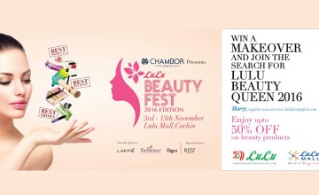 Upto 50% OFF on Beauty Products at Lulu Beauty Fest