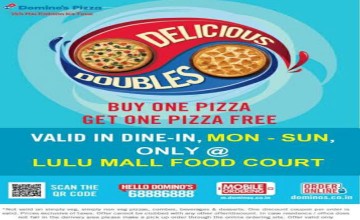 Buy One Pizza Get One Free at Lulu Food Court