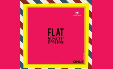 Flat 50% Off at ONLY