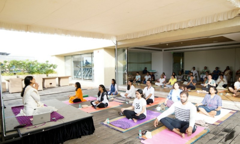 Kochi Marriott Celebrates International Yoga Day In Style