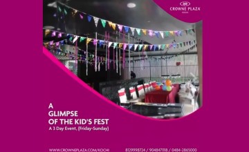 A Glimpse of the Kid's Fest by Crowne Plaza