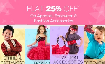 Flat 25% OFF on Kid's Products