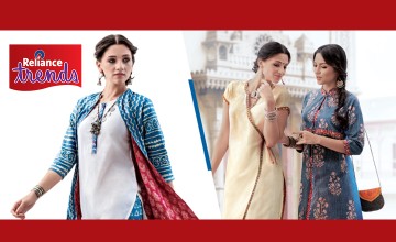 Upto 50% Off at Reliance Trends