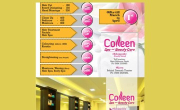 Exciting Offers from Colleen Spa and Beauty care
