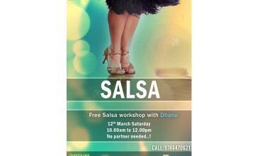 Solo Salsa Workshop at RBC