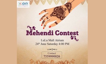 Mehendi Contest by Lulu Mall
