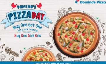 Domino's Pizza -Buy one Get One 