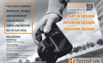 Free DSLR Camera Worth 30,000/- plus photography workshop