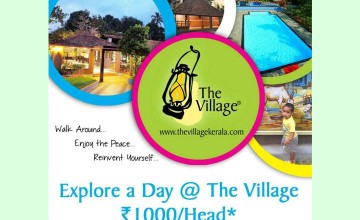 Explore a day at The Village Resort for Just Rs:1000/-