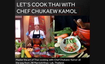 Let's cook Thai with chef Chukaew Kamol - Food Fest