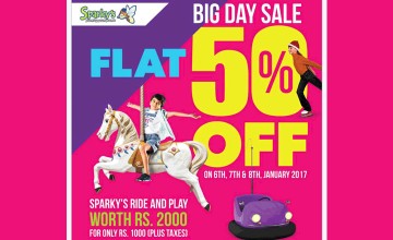 Big Day Sale at Sparky's