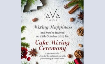 Mixing Happiness - Cake Mixing Ceremony