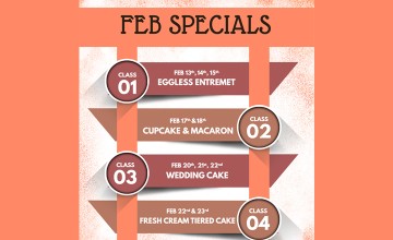 Feb Specials - Cooking Classes