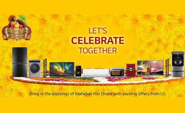 Exciting Onam offers from LG 