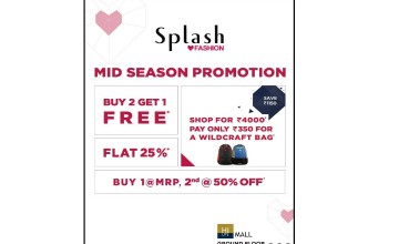 Mid-season Awesomeness Sale at Splash,HiLite Mall