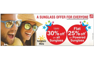 Sunglass offer from Lawrence and Mayo