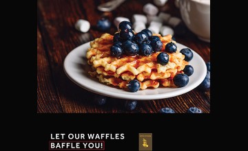 Let Our Waffles Baffle You