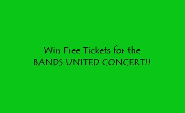 Win  10 Tickets to the Bands United Concert!