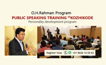Public Speaking - Personality development Program