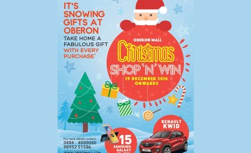 Shop and Win on Christmas