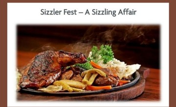 A Sizzling Affair -Food Fest
