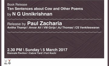 Book Release - Ten Sentences about Cow and other Poems