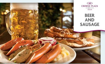 Beer and Sausage Food Fest at Crowne Plaza