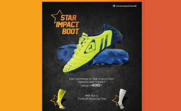 Cosmo Sports Offer with Impact Boots 