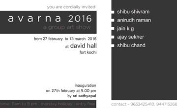AVARNA exhibition by five artists
