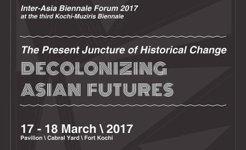 The Present Juncture of Historical Change: Decolonizing Asian Futures - Talk
