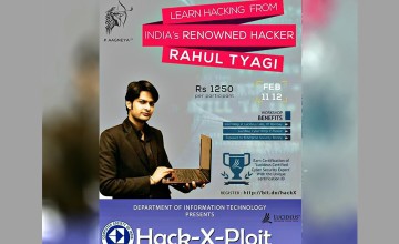 Hack-X-Ploit Workshop - Ethical Hacking Workshop