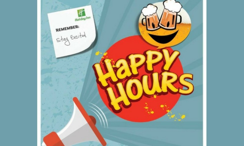 Happy Hours At  Holiday Inn
