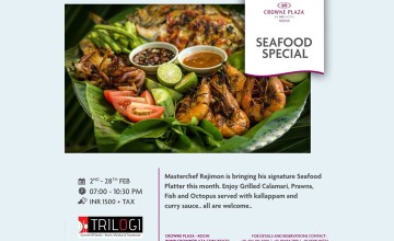 Seafood Special at Crowne Plaza