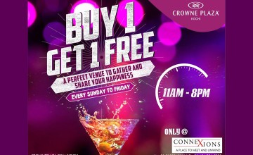 Buy 1 Get 1 Free by Crowne Plaza