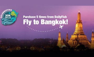 Daily Fish Offer- Fly to Bangkok
