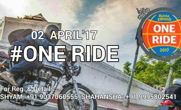 One Ride April'17 - Royal Enfield Ride