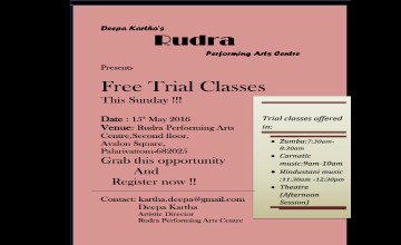 Free Trial Classes 