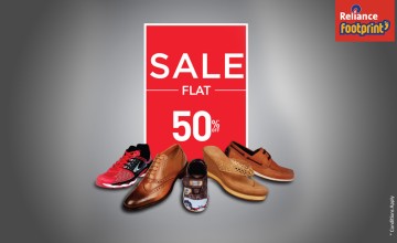 Flat 50% Off Sale at Reliance Footprint
