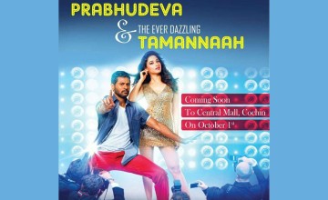 Meet Prabhudeva and Tamannaah in Kochi!