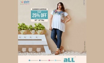 Flat 25% Off at All, The Plus Size Store