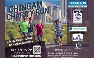 Chingam Charity Run By  Decathlon