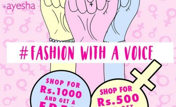 Ayesha Fashion with a Voice