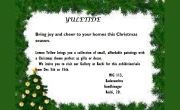Yuletide - Christmas Painting Exhibition & Sale