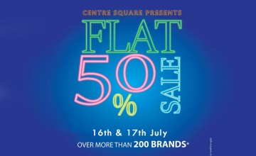Flat 50% Sale @ Centre Square Kochi