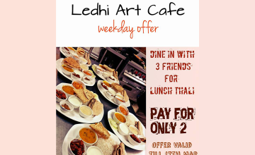 Weekday Offer by Ledhi Art Cafe