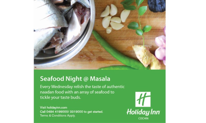Have a seafood night @ Holiday Inn