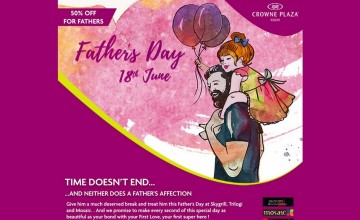 Father's Day Offers by  Crowne Plaza
