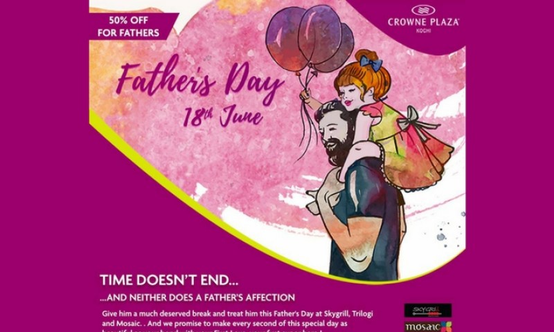 Father's Day Offers by  Crowne Plaza