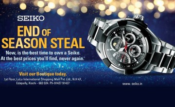 Exciting Offers From Seiko